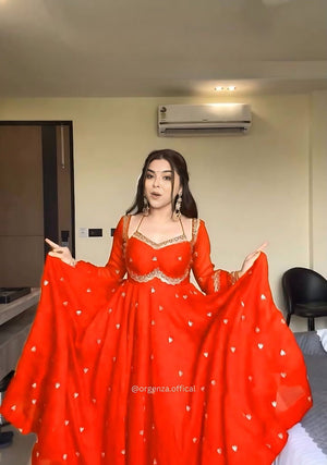 Apsara Orange Suit - Orgenza Store - digisoch