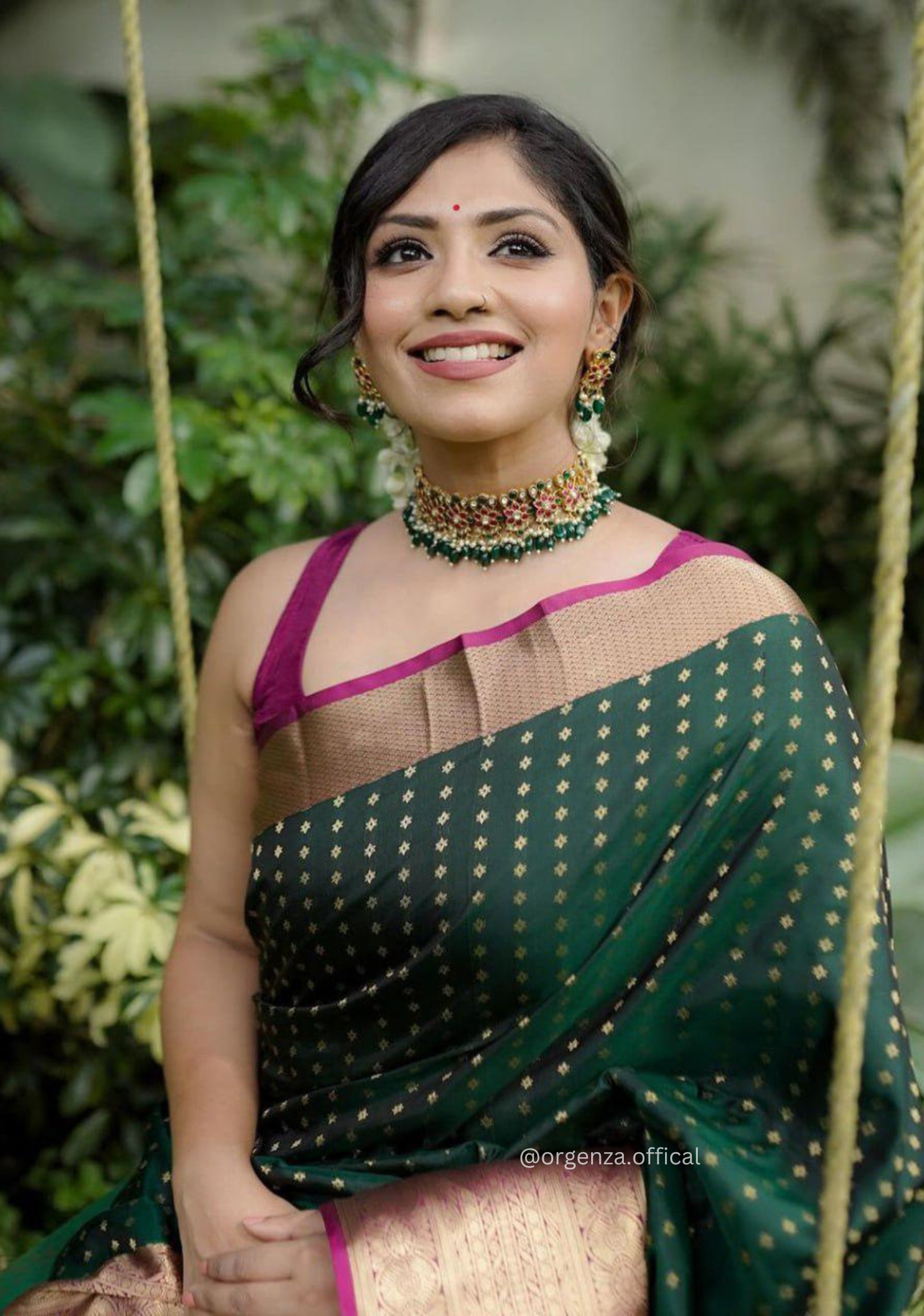 Rich Pallu Saree Jacquard Zari With Blouse