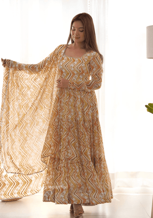 Pure Georgette Silk Kurtis With Dupatta Set - Orgenza Store - digisoch