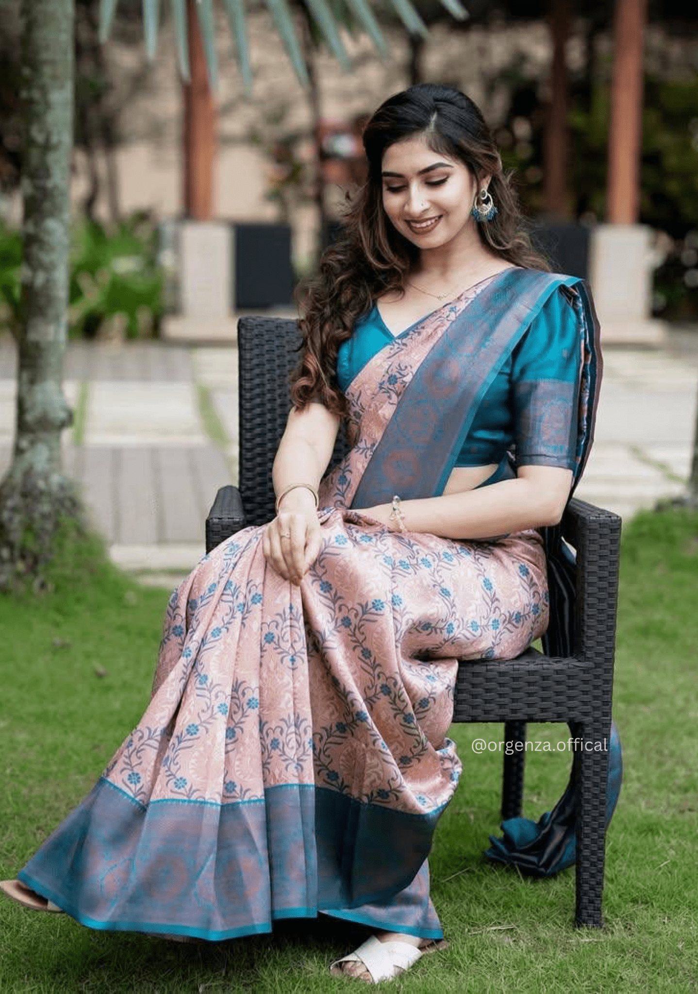 Soft Lichi Silk Saree