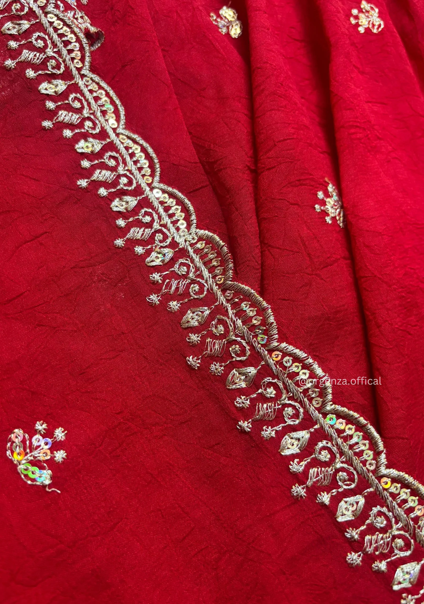 Apsara Red Suit