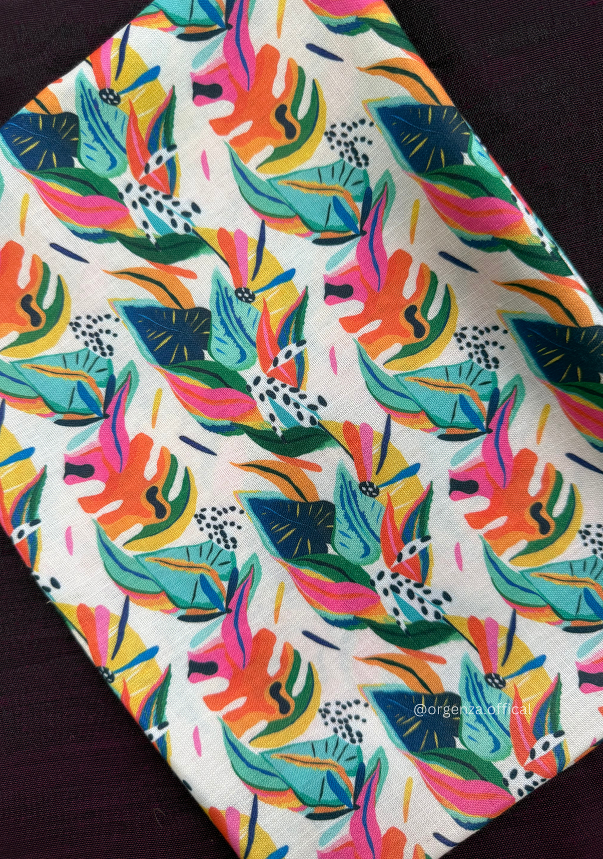Wine Colour Cotton Saree With Multi Print Blouse - Orgenza Store - digisoch