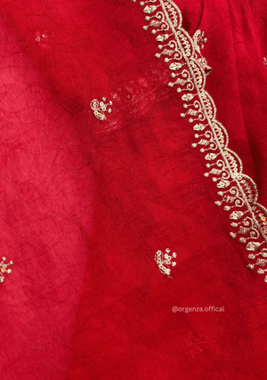 Apsara Red Suit - Orgenza Store - digisoch
