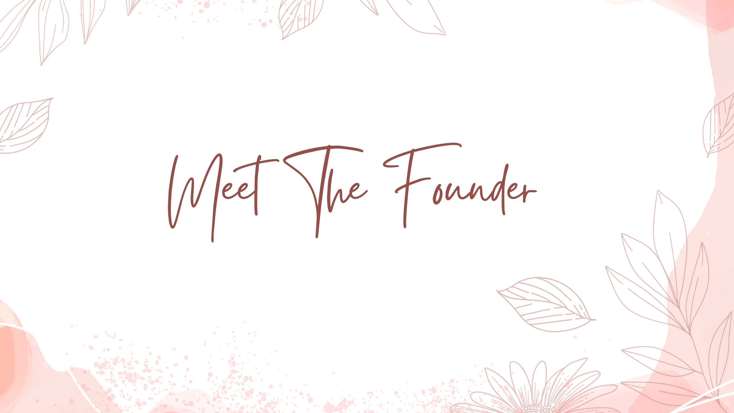 Meet The Founder - Orgenza Store