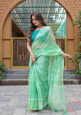 Organza Saree Furr With Sequence Lining