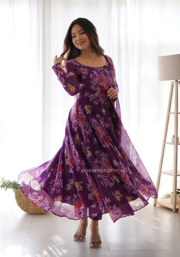 Anarkali Kurtis Orgenza Store