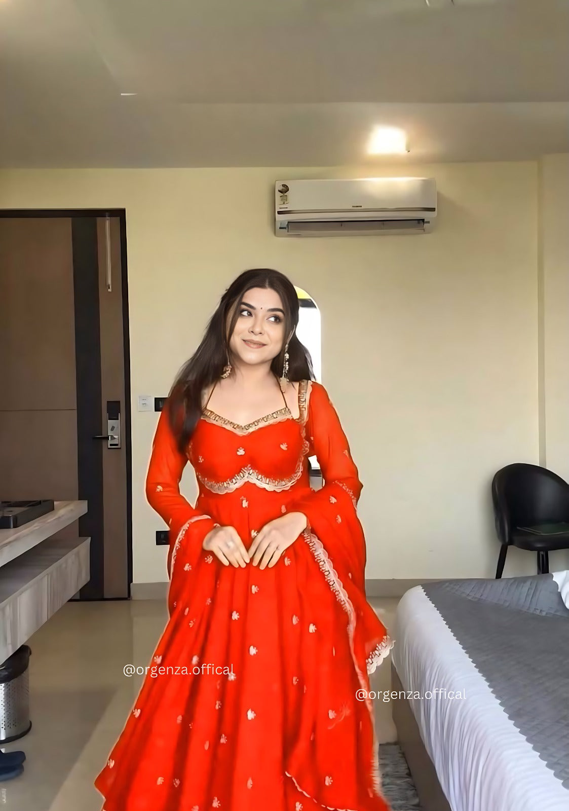 Apsara Orange Suit