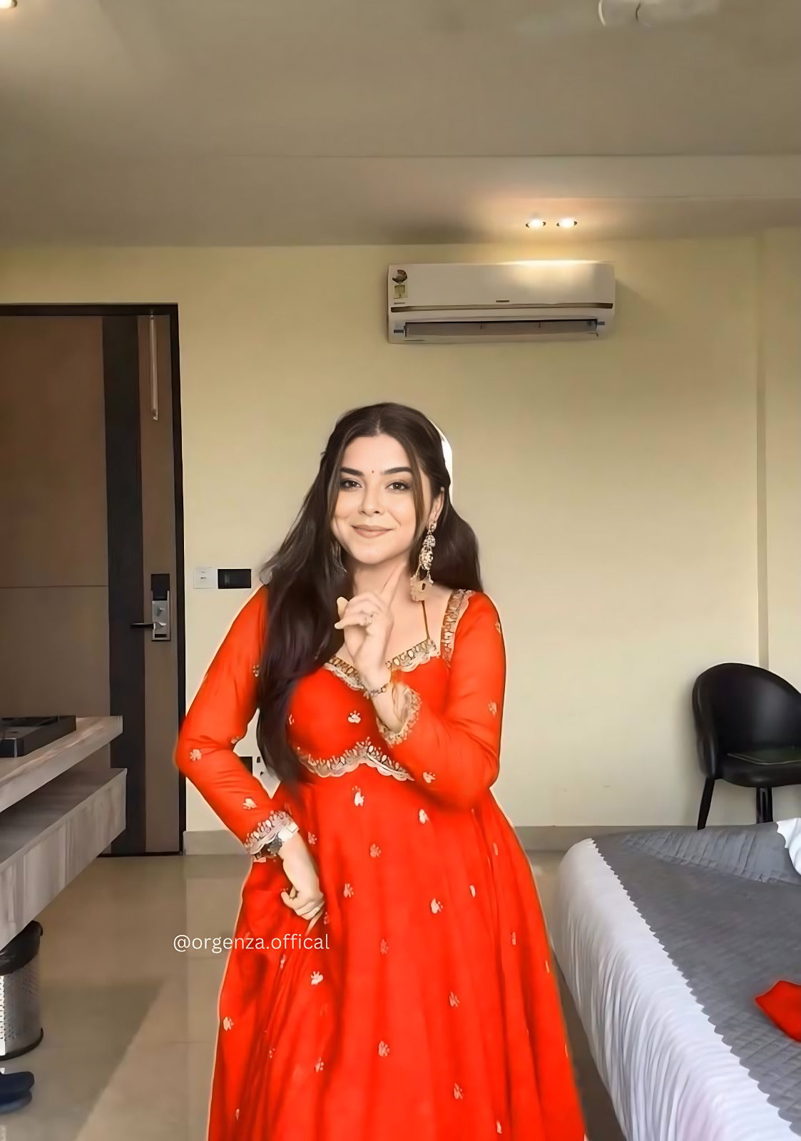 Apsara Orange Suit