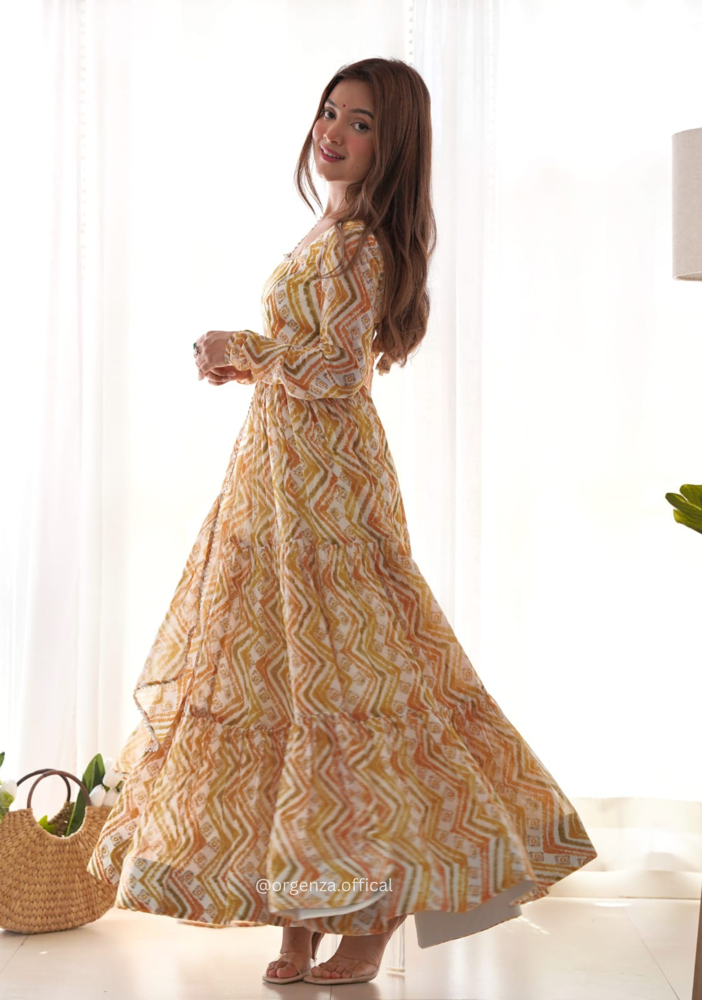 Pure Georgette Silk Kurtis With Dupatta Set - Orgenza Store