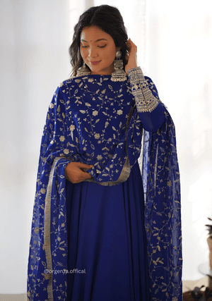 Soft Fox Georgette Plain Anarkali Kurti - Orgenza Store - digisoch
