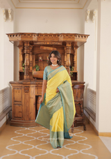 Yellow Colour Soft Kanjivaram Silk