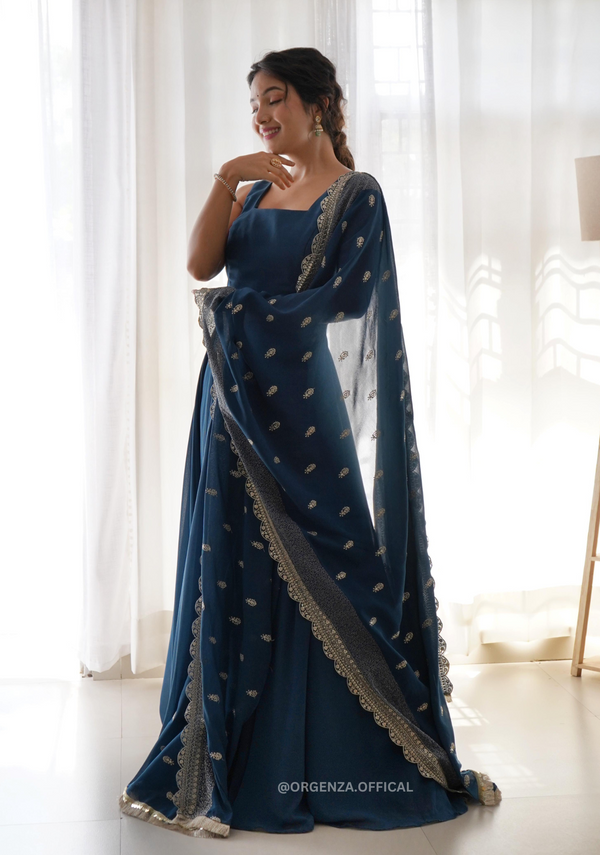 Saree 2025 style kurti