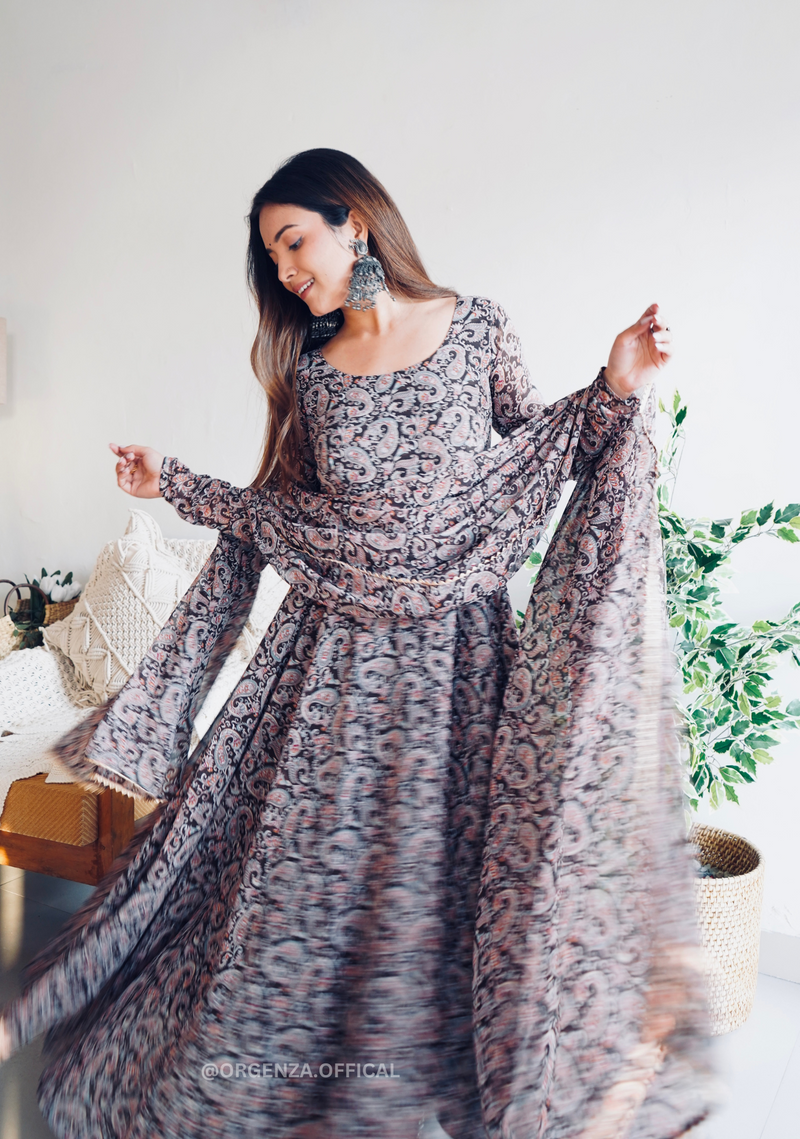 Pure georgette hot sale kurtis online