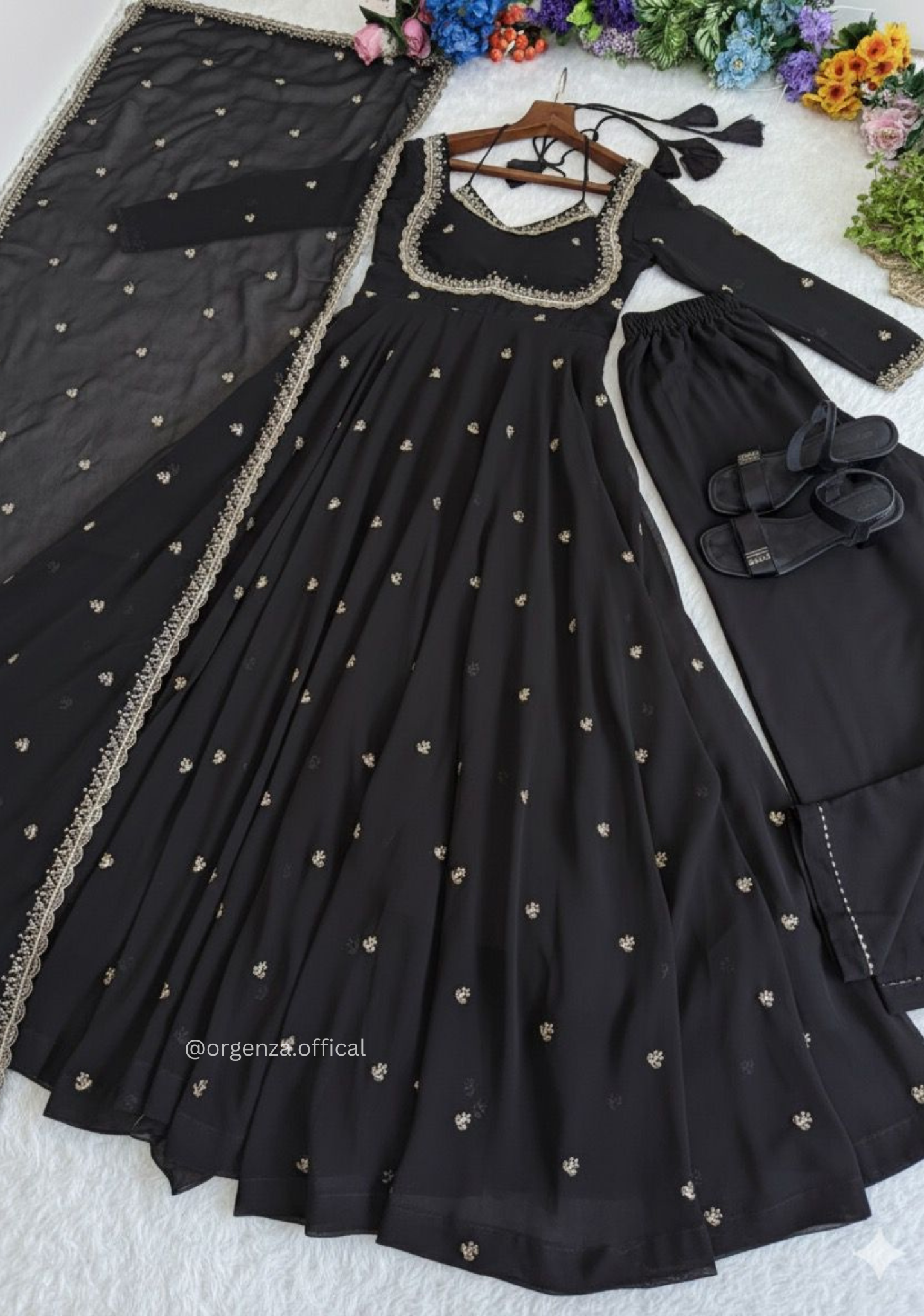 Apsara Black Suit