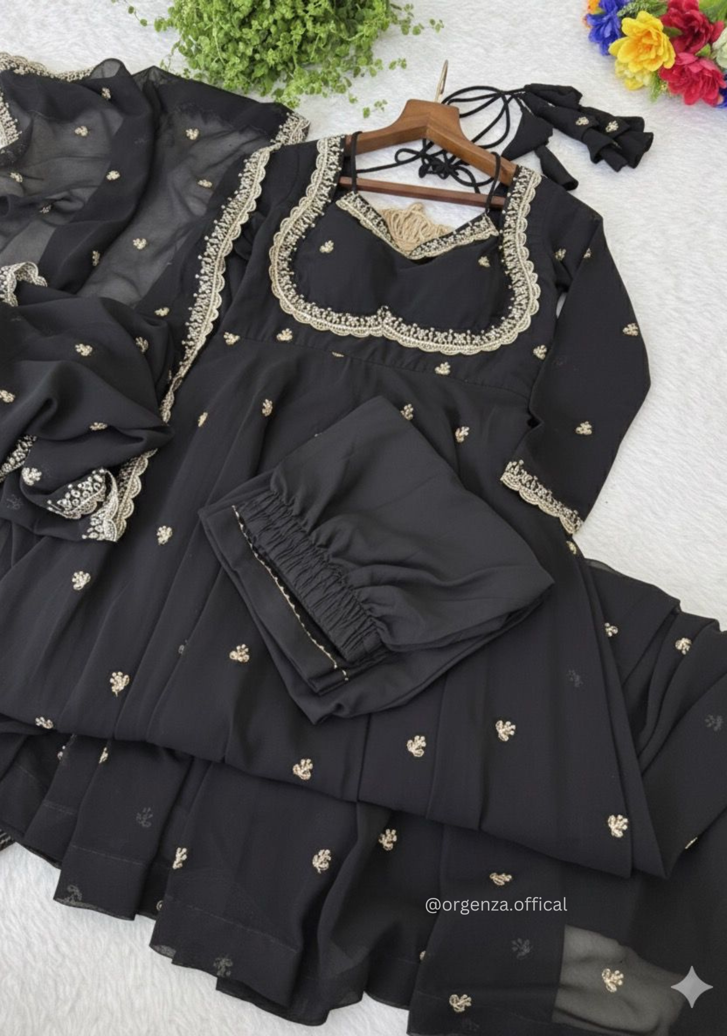 Apsara Black Suit