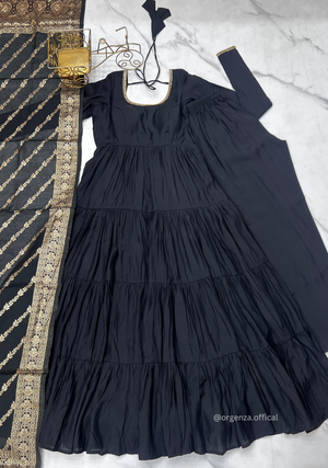 Roman Silk Fully Flair Anarkali Kurti - Orgenza Store