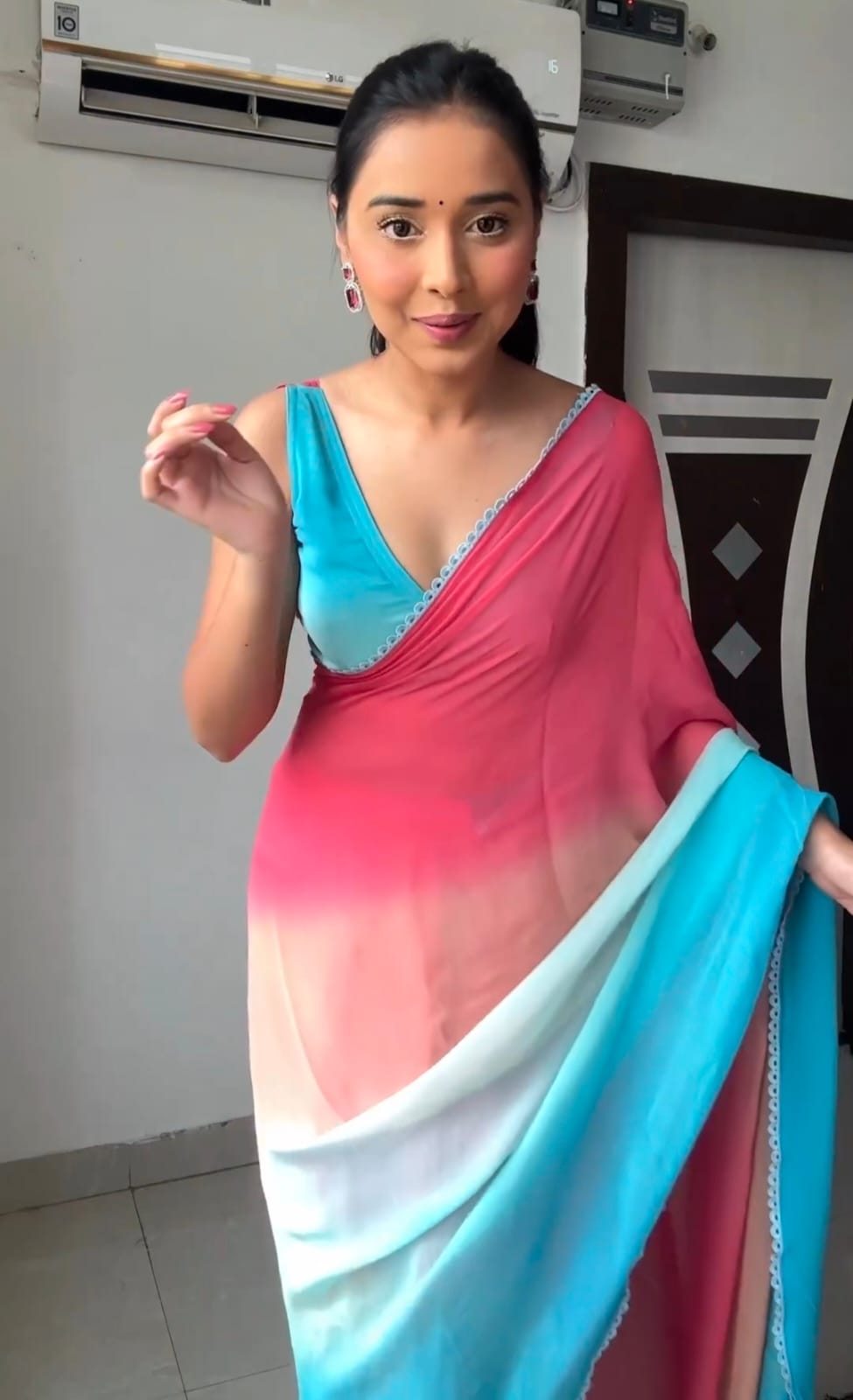 Alia Bhatt Inspired Ready To Wear Saree - Orgenza Store - digisoch