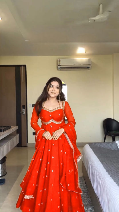 Apsara Orange Suit