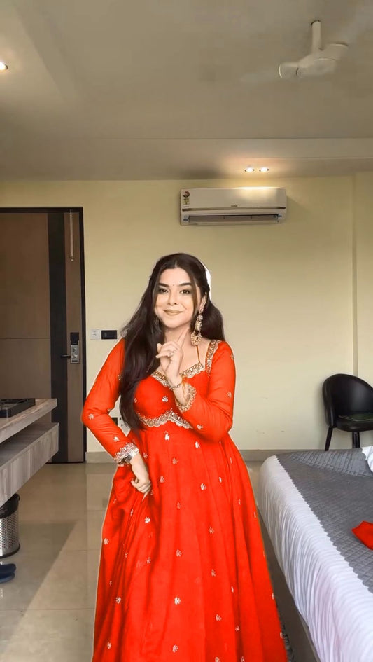 Apsara Orange Suit