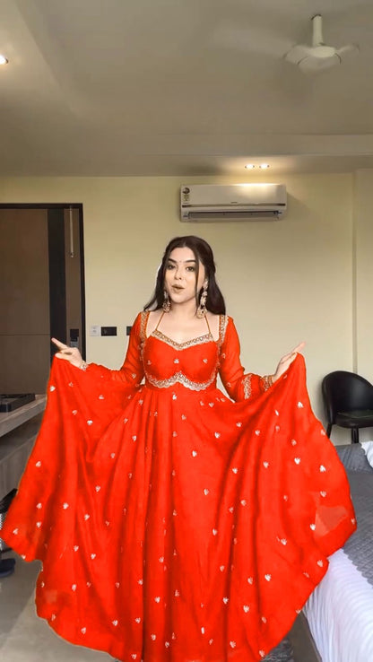 Apsara Orange Suit
