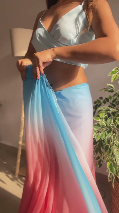 Alia Bhatt Inspired Ready To Wear Saree