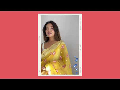 Pure Span Linen Silk Saree With Multi Thread